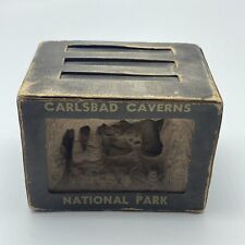 Vintage 80s Carlsbad Caverns National Park Miniature Cave Mini-Scene RARE picture