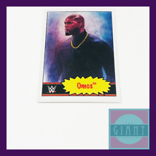 2021 Topps WWE Exclusive Living Set Omos #56 Pro Wrestling Trading Card picture
