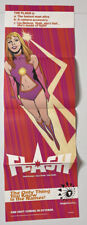 Tangent Promo Poster Girl Flash 1997 Promo 8023C 11 x 34 DC Comic Female picture