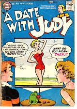 A Date with Judy # 57 (GD 2.0) 1957 Swimsuit cover. picture