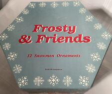 Frosty and Friends Snowman Ornaments, 1996, Box of 11 picture