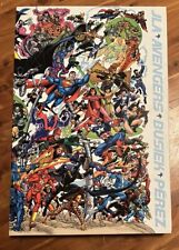 JLA AVENGERS Oversized HC Slipcase COLLECTORS EDITION Marvel DC Compendium OOP picture