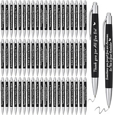 100 Pcs Inspirational Pens Employee Appreciation Pens Motivational Pens Black In picture