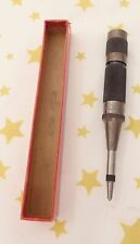 L.S. Starrett No. 18B Spring Loaded Automatic Center Punch Vintage Made in USA picture