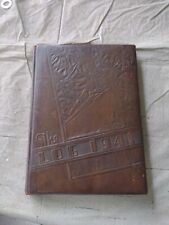 1941 Rare Faragut High School Annual Chicago Leather Bound picture