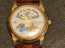 Disney Store Goofy Dreaming Leather Band Watch picture