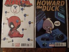 Deadpool #1 (2013) Skottie Young 'Screw U' Variant And Howard The Duck 1 picture