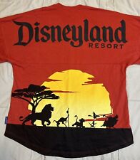 Disneyland Resort The Lion King Sunset Red Spirit Jersey Size Medium Disney WDW picture