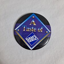 A Taste Of Sams Club Vintage Button Pinback Promotional 1990 Retro Pop Culture picture