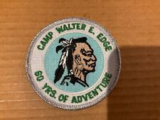Walter E. Edge 60th Anniversary Camp patch SALE picture