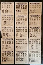FBI WANTED POSTERS,  Lot of 15. picture