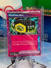 Maximum Belt - 154/162 - Temporal Forces - Mint - Pokémon TCG picture
