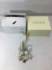 Pre-Owned Lenox 2004 The Prancing Reindeer Ornament picture