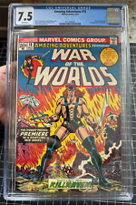 MARVEL AMAZING ADVENTURES #18 CGC 7.5 1ST KILLRAVEN WAR OF THE WORLDS picture