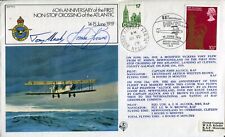 RAF 1st Crossing the Atlantic flight cover signed ALCOCK & BROWNE picture