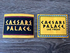 2 X Vintage Las Vegas Caesars Palace Hotel Casino Patch New Ships FAST picture