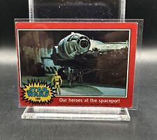 1977 Star Wars Our Heroes At The Spaceport #100 Han Solo Luke C-3PO Jedi Kenobi picture