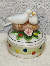 Vintage Arnart Royal Crown 1984 Doves Love Birds 3
