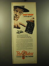 1950 Purolator Oil Filters Ad - That muck - not in my car? picture