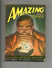 Amazing Stories Pulp Aug 1947 Vol. 21 #8 FN picture