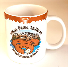 Pikes Peak World Famous Donuts Coffee Mug - 10oz Colorado Springs Souvenir Cup picture