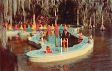 Cypress Gardens Florida FL Bikini Girls Mermaids Bathing Beauty Vtg Postcard D29 picture
