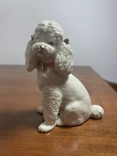 VTG Lenox A Year Of Puppies Classic Ivory 24 KT Gold Trim Poodle Dog Figurine picture