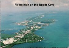 TAVERNIER, FLORIDA ~ Flying High On The Upper Keys - c.1975 Postcard picture