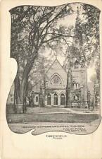 c1905 Second Congregational Church Greenfield MA Mass P177 picture