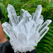 300-400g Natural Beatiful Clear Quartz Crystal Cluster Specimen Healing  picture