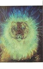 Artist Fantasy Lion Pomegranate 1950s Postcard 11644 picture
