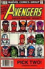 Avengers #221-1982 fn+ 6.5 She-Hulk joins the Avengers Make BO picture
