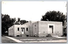 Wahoo Nebraska~Veterans Memorial~c1930s-40s RPPC picture