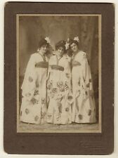 THREE PRETTY CANADIAN WOMEN WEARING KIMONOS IN CHATHAM, ONTARIO, CANADA  picture