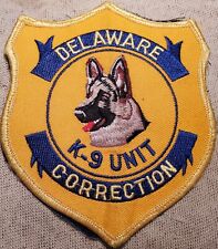 DE Delaware Department of Correction K-9 Unit Shoulder Patch picture