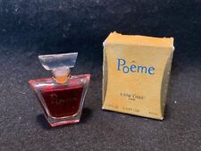 Vintage Poeme by Lancome Eau De Parfum Mini Splash .14 oz Perfume Made in France picture