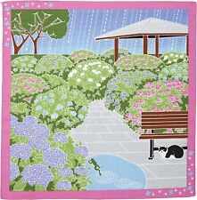 Tama's Walk JAPANESE Cotton Wrapping Cloth FUROSHIKI Scarf Tapestry 50x50cm NO6 picture