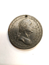 Vintage George Washington Centinial Medallion 1789 Not Cleaned Rare picture