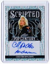 Christina Applegate 2024 Leaf Pop Century Autograph Card # 1/1  Anchorman Auto picture