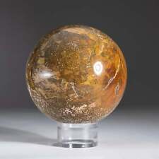 Genuine Polished Ocean Jasper Sphere (3.2 lbs) picture
