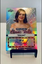 2020 Leaf Pop Century Millie Bobby Brown AUTO #/45 Cr-mbb Stranger Things picture
