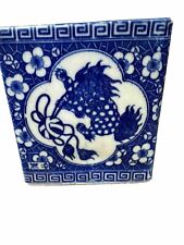 Chinese Ceramic Opium  Pillow Blue And White  picture