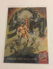 1994 Fleer Ultra Marvel X-Men, Fall of the Mutants Silver X-Overs Card #2 picture