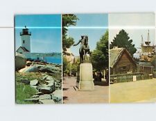Postcard Attractions in Marvelous Massachusetts USA picture