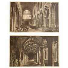 Antique Postcard CHESTER CATHEDRAL England Valentine's Sepiatype Series UNPOSTED picture
