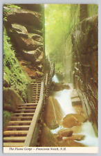 The Flume Gorge Lincoln New Hamshire Vintage Postcard picture