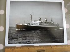 1936 SS Washington United States Lines? Ocean Liner Steamship NYC 8.5x11