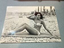 8X10 Press Photo Miss LIDO 1966 ITALIAN BEAUTY GIULIANA SPOTORNO BIKINI BEACH picture