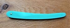468 Solid Turquoise Vintage Straight Razor REPLACEMENT SCALES (Handle) picture