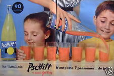 1957 PSCHITT FAMILY ADVERTISING TRANSPORT 7 PEOPLE JOY QUALITY PERRIER picture